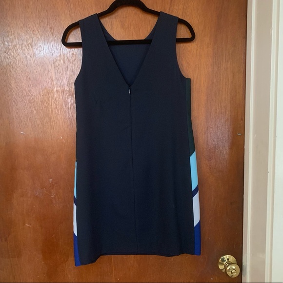 NWOT Banana Republic Dark Navy Shift Dress - Picture 2 of 4